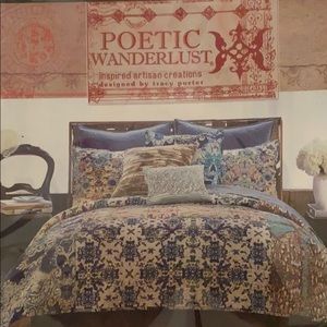 Queen sized quilt multi color